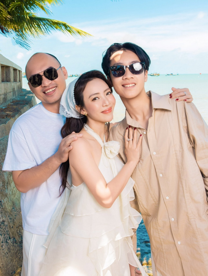 Thu Trang hiện vẫn sinh hoạt và làm việc bình thường sau tai nạn. Ảnh: FBNV/Dân trí