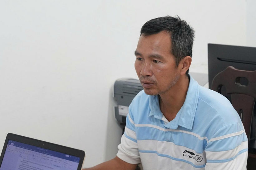 Đối tượng Nguyễn Văn Chung. Ảnh: Trang thông tin điện tử Công an tỉnh Nghệ An