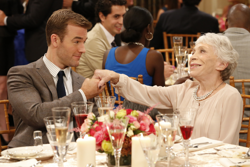 Bunny Levine và cố diễn viên James Van Der Beek trong một tập của Friends With Better Lives. Ảnh: Robert Voets