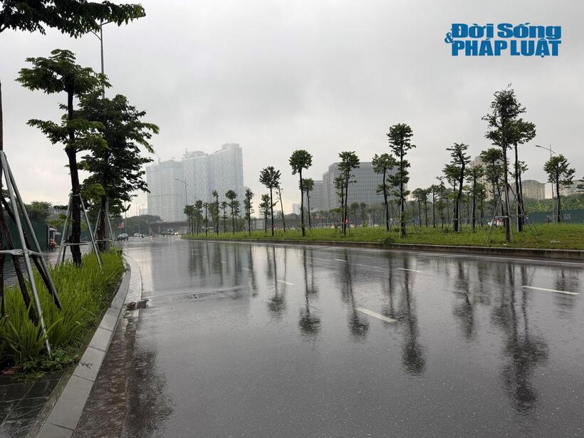 Bão số 4 gây mưa cho nhiều tỉnh thành những ngày qua. Ảnh minh họa: Dương Thu.
