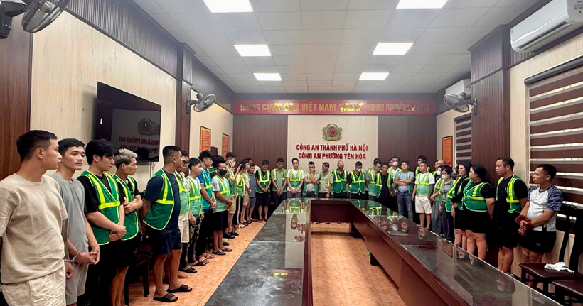 Các đối tượng trong đường dây. (Ảnh: CACC)