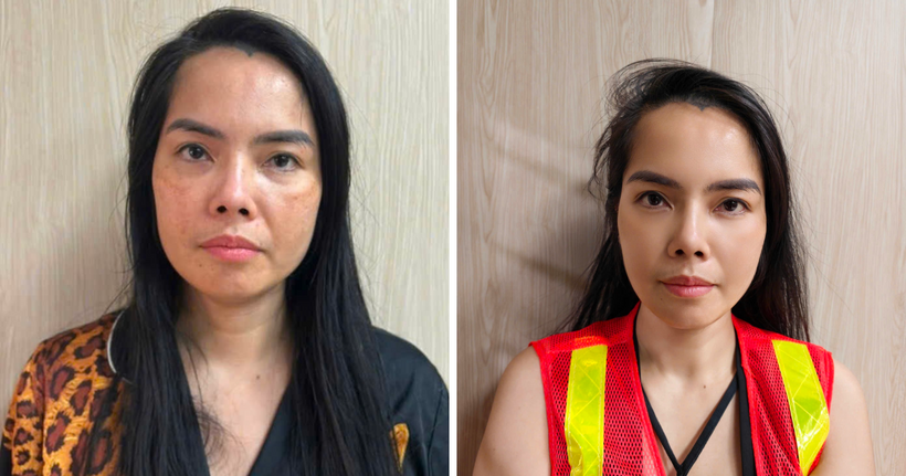 Kiều Thị Thanh tại cơ quan công an. (Ảnh: CACC)