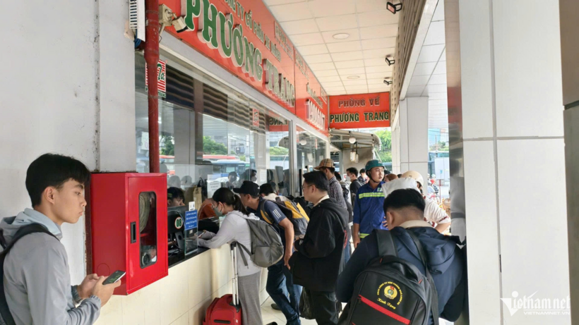 Lượng khách dịp 2/9 đi xe khách dự kiến tăng cao. Ảnh: Thu Hà