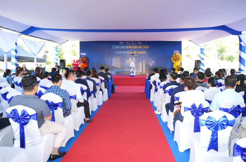 Toàn cảnh lễ khởi công dự án Alora Nha Trang Nguồn ảnh DNCC