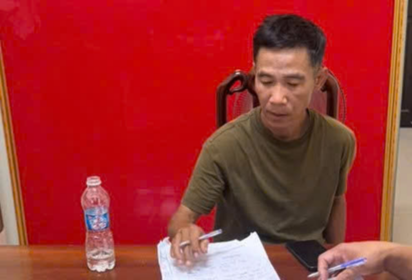 Đối tượng Nguyễn Xuân Vinh. Ảnh: Trang thông tin điện tử Công an tỉnh Nghệ An