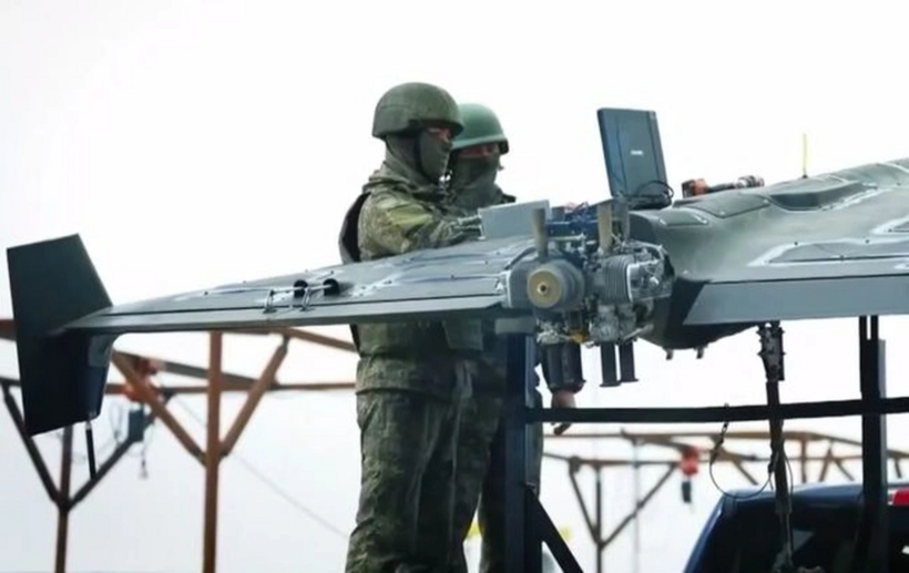 UAV Geran của Nga (Ảnh: Kyiv Post).