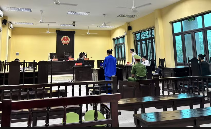Toàn cảnh phiên tòa. (Ảnh: TTXVN phát)