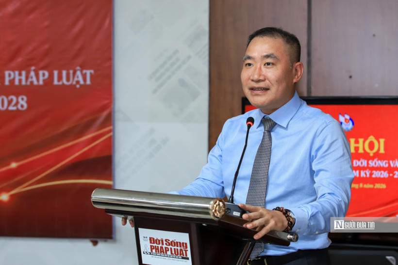 Phát biểu chỉ đạo tại Đại hội, ông Phạm Quốc Huy - Bí thư Chi bộ, Tổng Biên tập Tạp chí Đời sống và Pháp luật ghi nhận, biểu dương những kết quả Chi hội đạt được trong nhiệm kỳ qua.