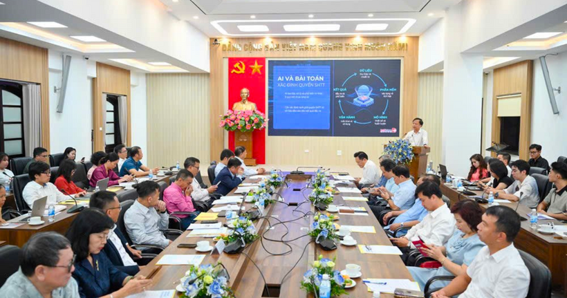 Toàn cảnh buổi Hội thảo. (Ảnh: Báo Nhân dân)