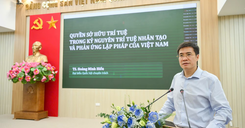Tiến sĩ Hoàng Minh Hiếu, Đại biểu Quốc hội chuyên trách tại Ủy ban Pháp luật và Tư pháp của Quốc hội. (Ảnh: Báo Nhân dân)
