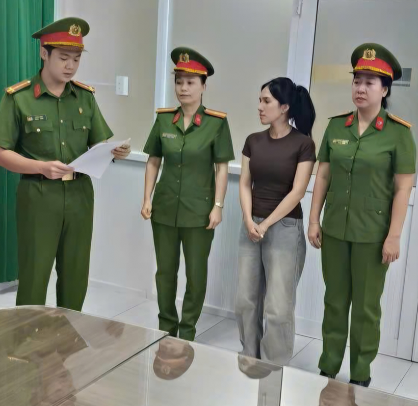Phan Thị Thanh Vy (vợ của Hiển) cũng bị khởi tố. Ảnh: Vietnamnet