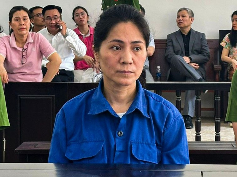 Bị cáo Nguyễn Thị Thu Hà. Ảnh: Giang Long/Dân trí
