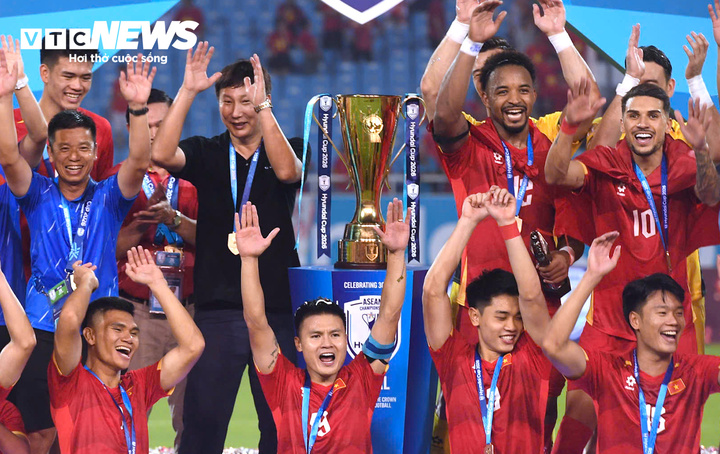 Đội tuyển Việt Nam vô địch ASEAN Cup 2026. Ảnh: Đắc Huy/VTC News