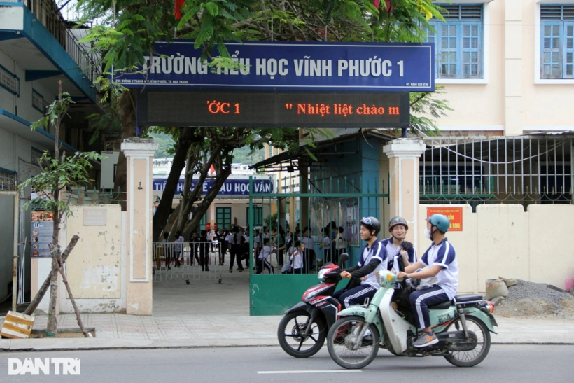 Trường Tiểu học Vĩnh Phước 1 ở phường Bắc Nha Trang (Ảnh minh họa: Trung Thi).