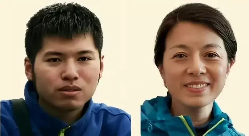 Tín Vũ Manh, 34 tuổi, và bà Tôn Lệ Phương, hai thành viên thực hiện "Ngưu Lai". Ảnh: Weibo