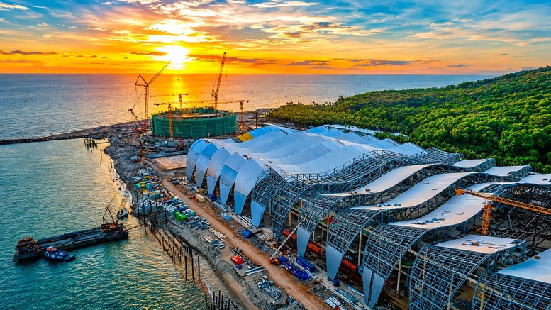 Các dự án phục vụ Hội nghị APEC 2027 đang khẩn trương thực hiện. Ảnh: Báo Chính phủ