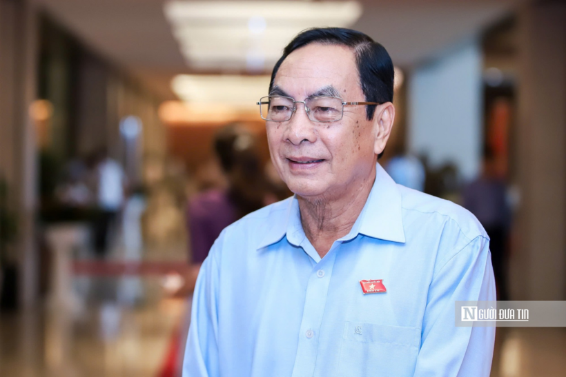 ĐBQH Phạm Văn Hòa - Ủy viên Ủy ban Pháp luật và Tư pháp của Quốc hội, đoàn đại biểu Đồng Tháp (Ảnh: Hữu Thắng).