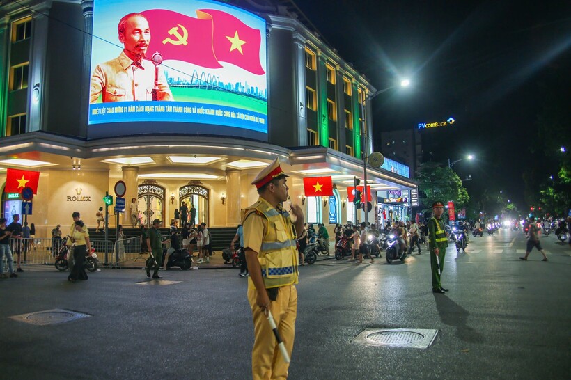 Trước, trong và sau sự kiện, CSGT và Công an các đơn vị sẽ duy trì lực lượng bảo đảm TTATGT.