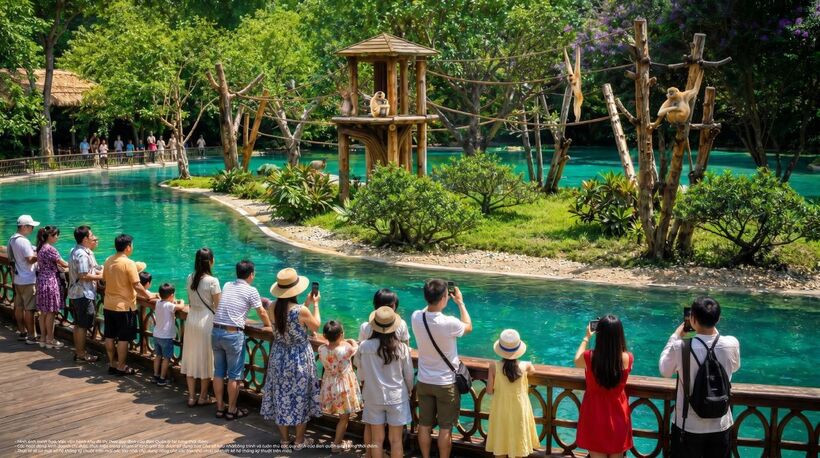 Trẻ em tại Vịnh Tiên thụ hưởng đặc quyền lớn lên giữa thiên nhiên khoáng đạt, văn hóa giàu bản sắc và thế giới khám phá không ngừng đổi mới. Nguồn ảnh Vingroup