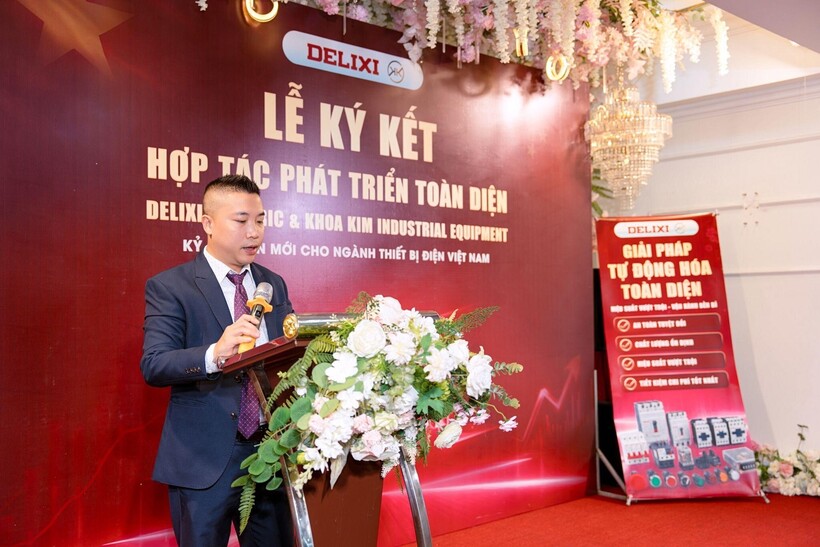 Ông Vũ Tuấn Bách cho biết, thị trường Việt Nam rất cần các sản phẩm uy tín, chất lượng, đặc biệt an toàn và giá thành cạnh tranh. Nguồn ảnh DNCC