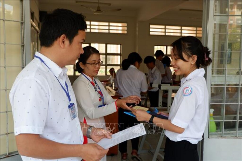 Bộ GD&ĐT vừa công bố dự thảo thông tư sửa đổi, bổ sung một số điều của Quy chế thi chọn học sinh giỏi cấp quốc gia để lấy ý kiến rộng rãi. Ảnh minh họa: TTXVN