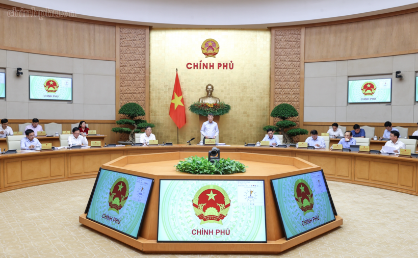 Thủ tướng đề nghị từng đồng chí thành viên Chính phủ phát huy tinh thần trách nhiệm, tích cực, chủ động, sáng tạo, linh hoạt để thực hiện các mục tiêu đã đề ra - Ảnh: chinhphu.vn/Nhật Bắc
