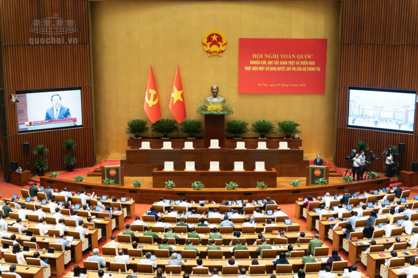 Toàn cảnh hội nghị (Ảnh: Media Quốc hội).