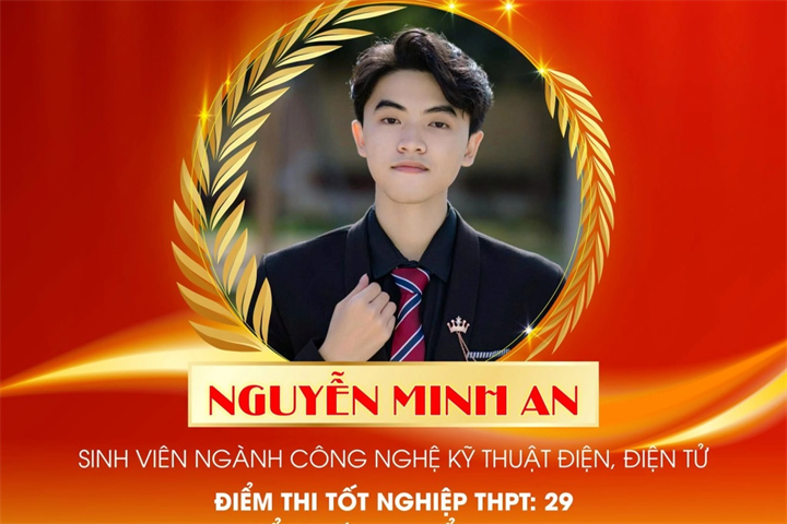 Thủ khoa đầu vào của trường là thí sinh nhận số tiền học bổng cao nhất năm 2026 (Ảnh: Nhà trường).