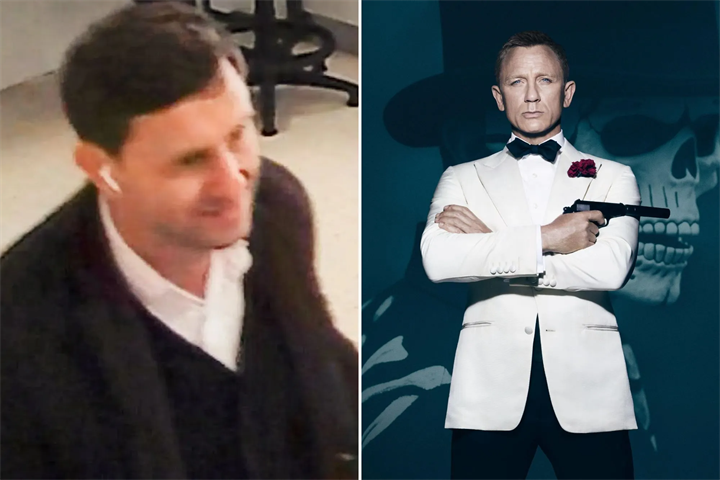 Kẻ buôn ma túy Andrew Doran (bên trái) tự nhận có ngoại hình giống tài tử đóng vai James Bond - Điệp viên 007 (Ảnh: The Sun).