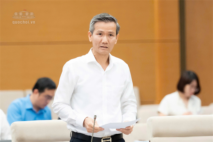 Thứ trưởng Bộ Nội vụ Cao Huy (Ảnh: Media Quốc hội).