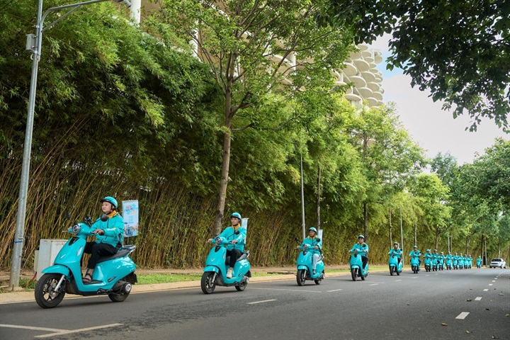 Green SM Bike góp phần đưa lựa chọn di chuyển thuần điện đến gần hơn với đời sống đô thị. Nguồn ảnh Vingroup