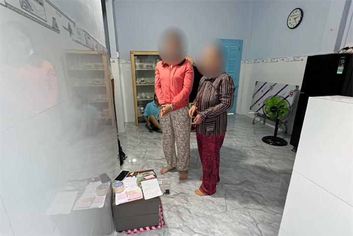 Hiện trường vụ việc. Ảnh: Công an tỉnh Lâm Đồng.