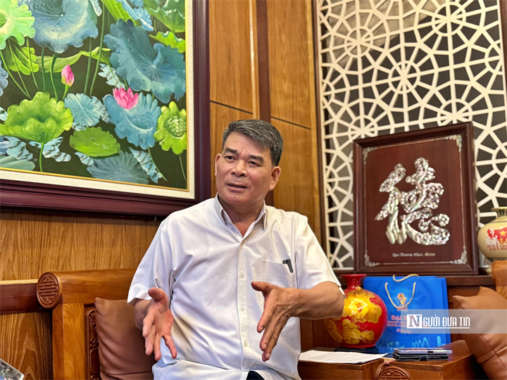 Ông Nguyễn Tiến Dĩnh - nguyên Thứ trưởng Bộ Nội vụ (Ảnh: Hoàng Bích).