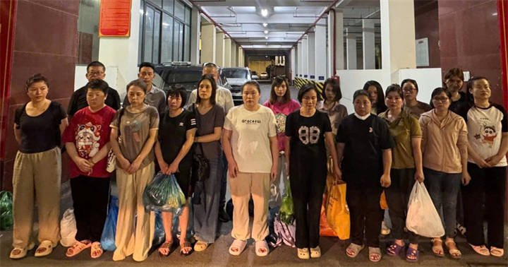 Cơ quan Cảnh sát điều tra Công an TP Hải Phòng khởi tố 19 bị can về các tội danh Cưỡng đoạt tài sản, Trốn thuế. (Ảnh: Công an Hải Phòng)