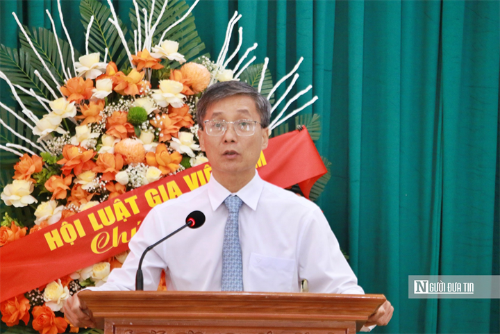 Ông Nguyễn Khánh Ngọc - Chủ tịch Hội Luật gia Việt Nam.