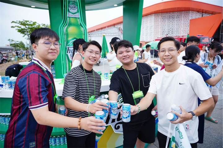 Khu trải nghiệm Huda điểm dừng chân nạp năng lượng cho hành trình vị giác. Nguồn ảnh DNCC