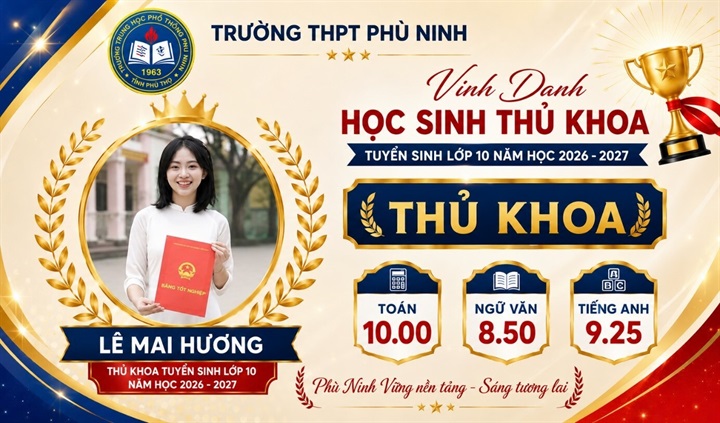 Trường THPT Phù Ninh (Phú Thọ): Niềm tự hào từ "mùa vàng, trái ngọt”, hân hoan bước vào năm học thứ 64 - 2