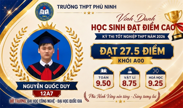 Trường THPT Phù Ninh (Phú Thọ): Niềm tự hào từ "mùa vàng, trái ngọt”, hân hoan bước vào năm học thứ 64 - 3