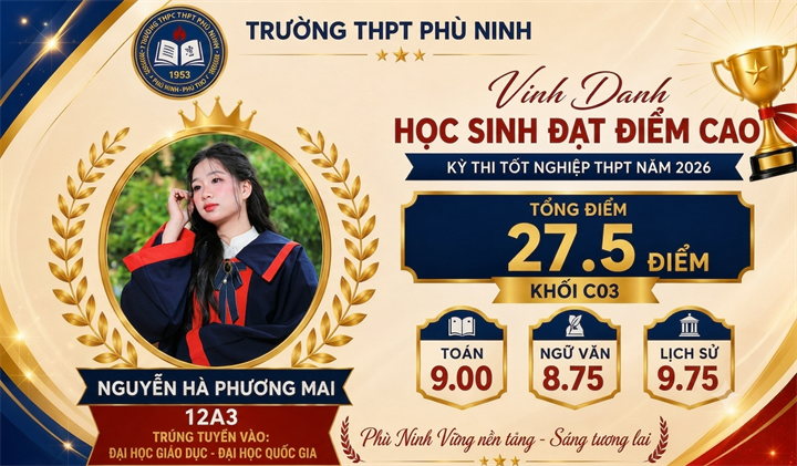 Trường THPT Phù Ninh (Phú Thọ): Niềm tự hào từ "mùa vàng, trái ngọt”, hân hoan bước vào năm học thứ 64 - 5