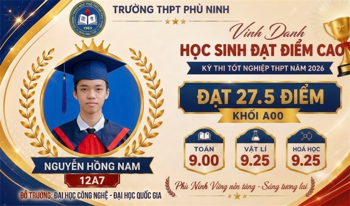 Trường THPT Phù Ninh (Phú Thọ): Niềm tự hào từ "mùa vàng, trái ngọt”, hân hoan bước vào năm học thứ 64 - 6