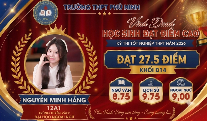 Trường THPT Phù Ninh (Phú Thọ): Niềm tự hào từ "mùa vàng, trái ngọt”, hân hoan bước vào năm học thứ 64 - 7