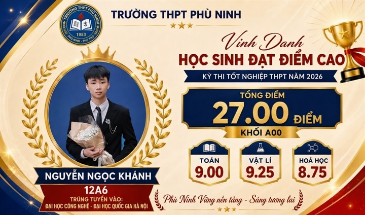 Trường THPT Phù Ninh (Phú Thọ): Niềm tự hào từ "mùa vàng, trái ngọt”, hân hoan bước vào năm học thứ 64 - 8