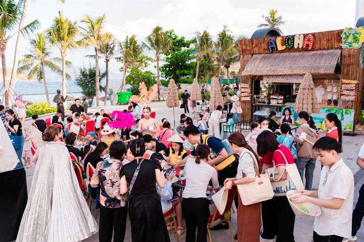 Libera Nha Trang trở thành điểm hẹn cuối tuần hấp dẫn cho du khách khi tới thành phố biển. Nguồn ảnh Vega city