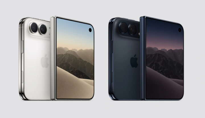 iPhone Duo là chiếc điện thoại gập đầu tiên của Apple với thiết kế lấy cảm hứng từ trải nghiệm sử dụng iPad. Ảnh: VTC News