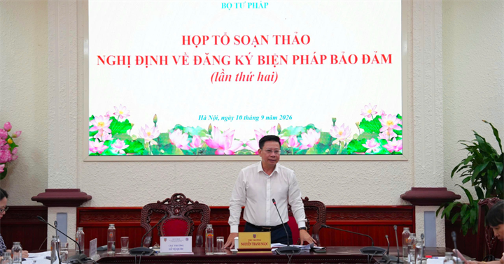 Thứ trưởng Bộ Tư pháp Nguyễn Thanh Ngọc.