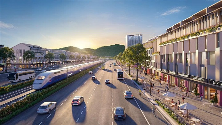 Hạ tầng hiện đại và đồng bộ tạo lực đẩy mạnh mẽ cho sự bứt phá của Phú Quốc. Nguồn ảnh Tân Á Đại Thành