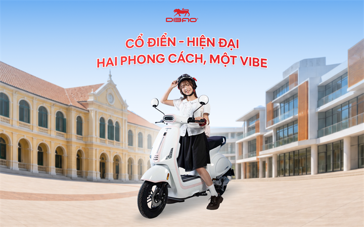 DIBAO Vibe kết hợp phong cách cổ điển và đường nét hiện đại. Nguồn ảnh DIBAO