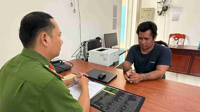 Đối tượng Y Ỡ Niê Hrah bị khởi tố để điều tra về hành vi chống người thi hành công vụ. Ảnh: Công an Đắk Lắk (chụp tháng 9/2026)/Lao động