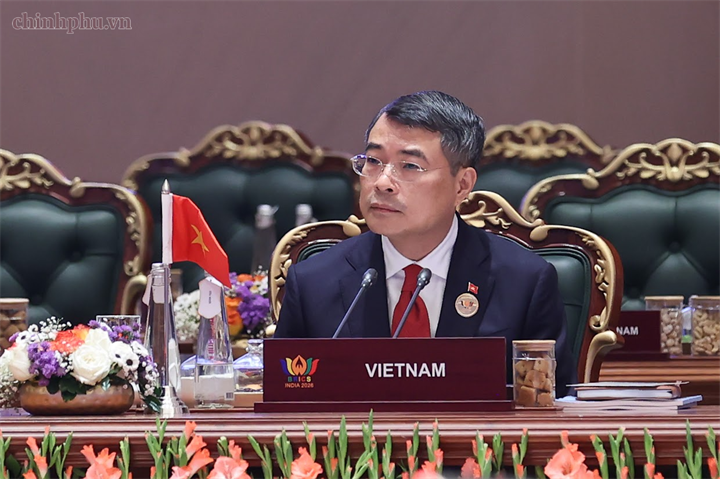Thủ tướng Lê Minh Hưng tham dự phiên họp Hội nghị thượng đỉnh BRICS lần thứ 18 - Ảnh: chinhphu.vn/Nhật Bắc
