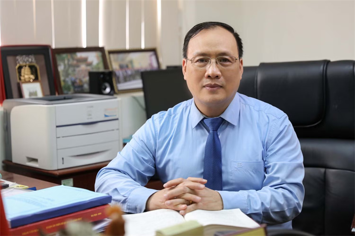 GS.TSKH Nguyễn Đình Đức, Trường Đại học Công nghệ, Đại học Quốc gia Hà Nội. Ảnh: Công an Nhân dân